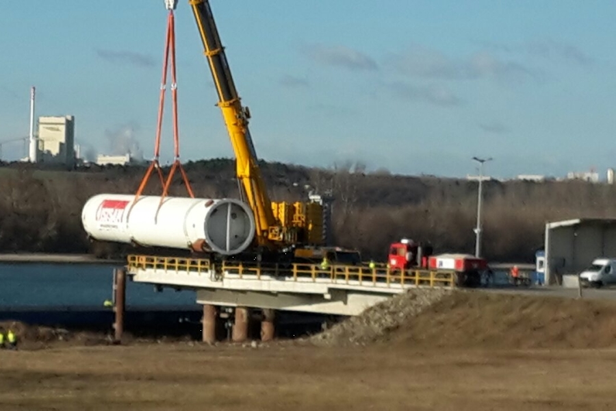 Túlméretes áru rakodása