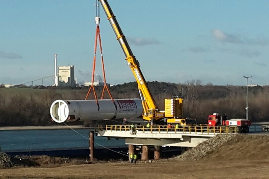 Túlméretes áru rakodása