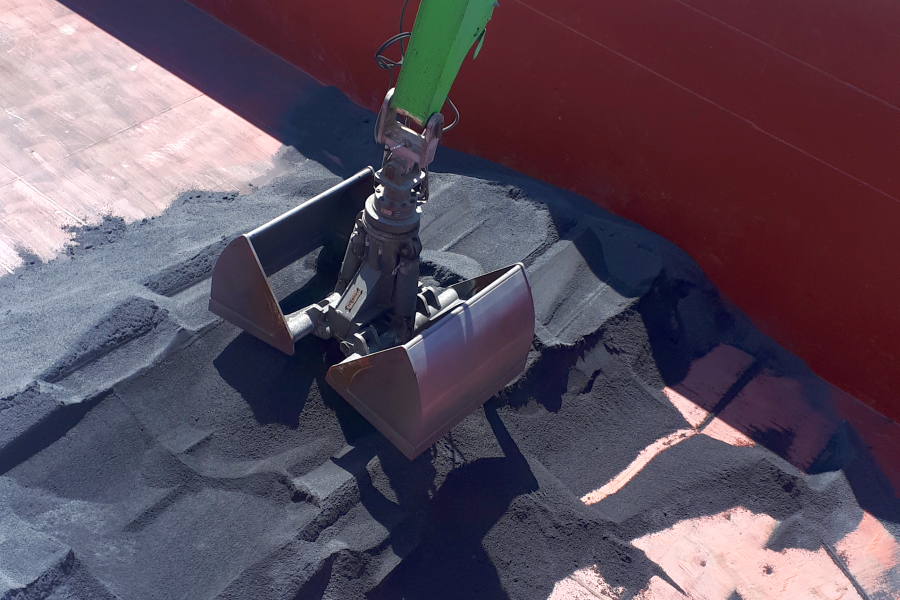 Ömlesztett áru rakodása